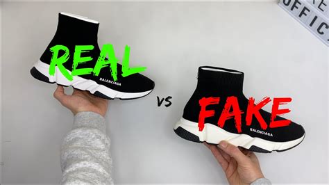 balenciaga sock shoes fake vs real|balenciaga knockoff shoes.